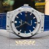 Đồng hồ Hublot Classic Fusion Blue Titanium Pave 42mm