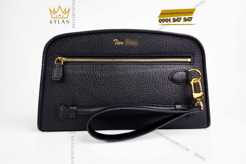 Kỳ Lân Luxury tui clutch da togo thiet ke logo theo ten rieng 8 Túi Clutch da Togo thiết kế logo theo tên riêng