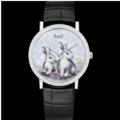 Đồng hồ Piaget Altiplano Zodiac mặt thỏ trắng G0A47540
