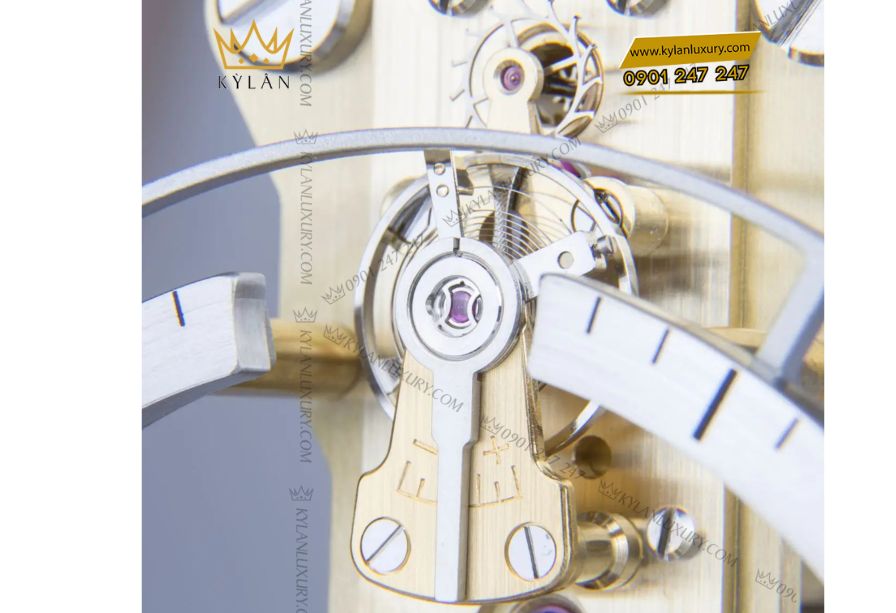 Kỳ Lân Luxury 1 12 Đồng hồ Hermle Tellurium 22805-V20352 lên cót thủ công