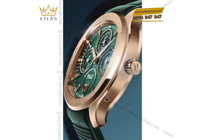 Piaget Polo Perpetual Calendar Ultra-thin mặt số guilloché G0A48006