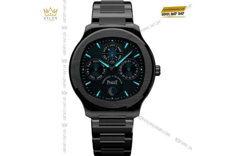 Đồng hồ Piaget Polo Perpetual Calendar Ultra-Thin mặt số guilloché G0A48005