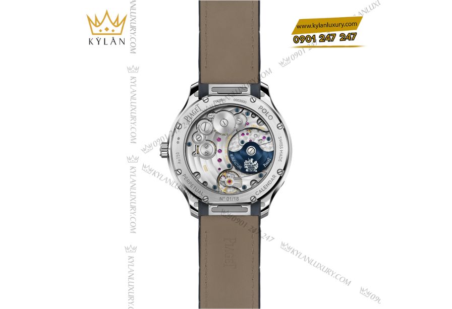 Bộ máy Caliber 1255P tự động siêu mỏng với tần số 21.600 dao động/giờ