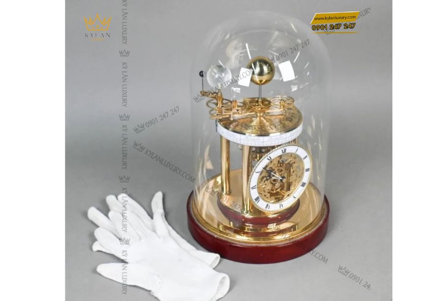 Kỳ Lân Luxury 3 10 Đồng hồ hành tinh Hermle 22836-072987 – Tái hiện vũ trụ trong một kiệt tác cơ học
