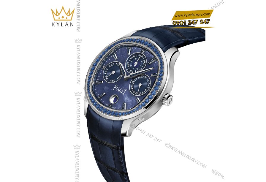 Kỳ Lân Luxury 3 Piaget Polo Perpetual Calendar Ultra-thin mặt số guilloché G0A48007