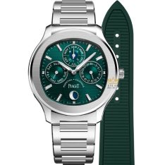 Đồng hồ Piaget Polo Perpetual Calendar Ultra-Thin mặt số guilloché G0A48005