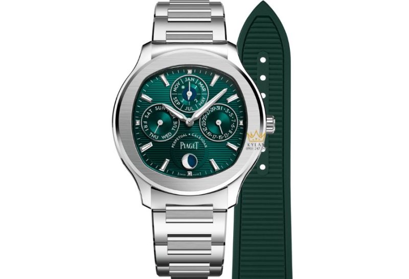 Đồng hồ Piaget Polo Perpetual Calendar Ultra-Thin mặt số guilloché G0A48005