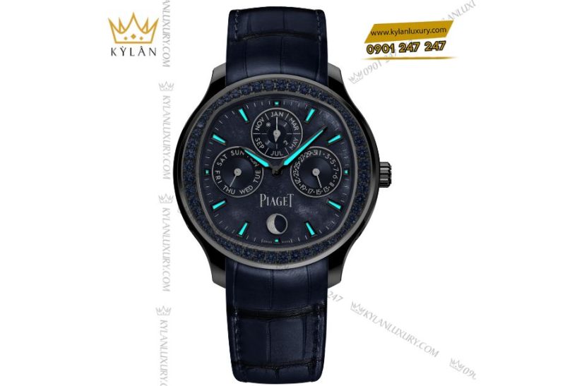 Piaget Polo Perpetual Calendar Ultra-thin mặt số guilloché G0A48007