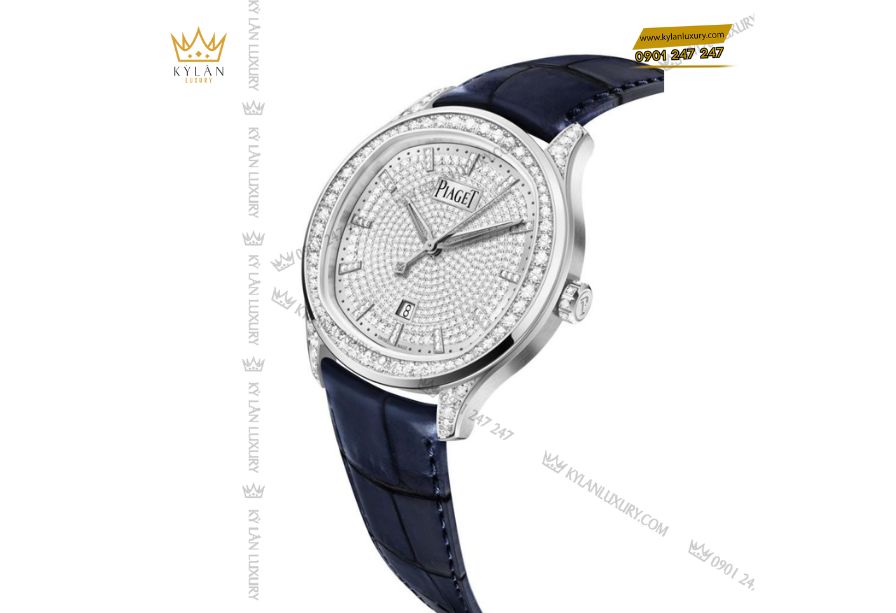 Kỳ Lân Luxury 5 2 Đồng hồ Piaget Polo Date G0A46024 mặt số guilloché