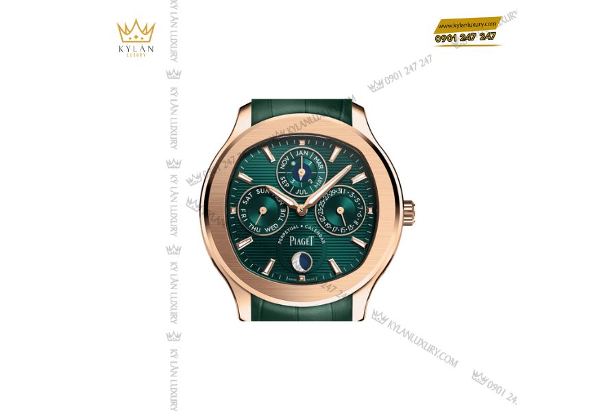 Kỳ Lân Luxury 5 Piaget Polo Perpetual Calendar Ultra-thin mặt số guilloché G0A48006