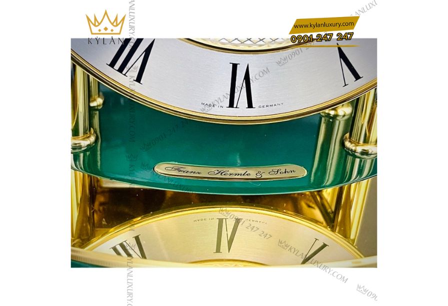 Kỳ Lân Luxury 6 7 Hermle 22805-V10352 – Biểu tượng của nghệ thuật chế tác đồng hồ cơ cao cấp