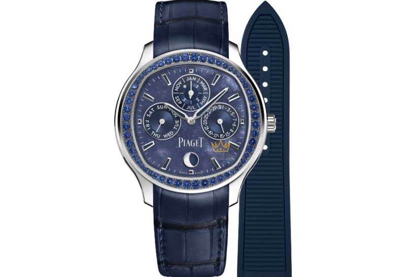 Piaget Polo Perpetual Calendar Ultra-thin mặt số guilloché G0A48007