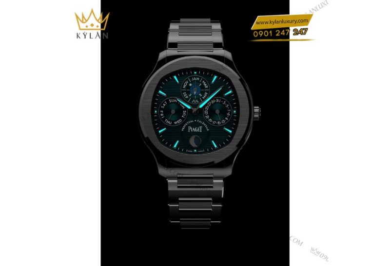 Đồng hồ Piaget Polo Perpetual Calendar Ultra-Thin mặt số guilloché G0A48005