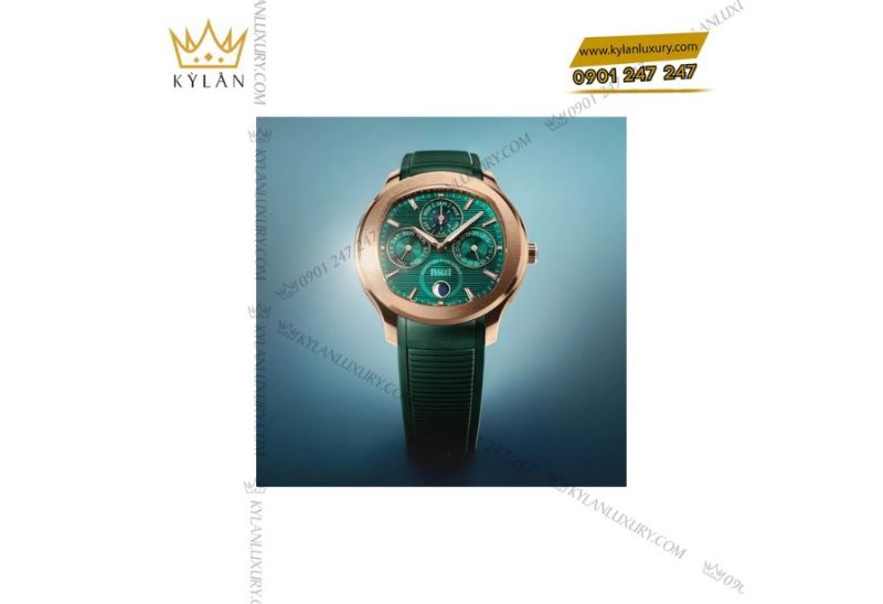 Piaget Polo Perpetual Calendar Ultra-thin mặt số guilloché G0A48006