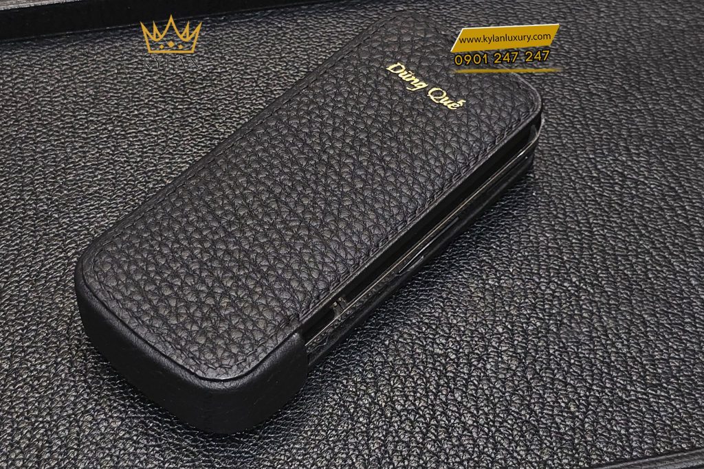 Kỳ Lân Luxury Bao da Nokia 8800 da togo den 15 Bao da Nokia 8800 da togo đen