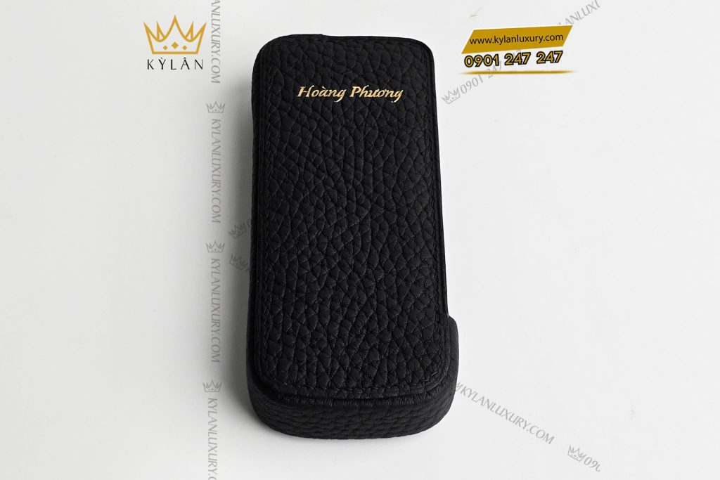 Kỳ Lân Luxury Bao da Nokia 8800 da togo den 23 Bao da Nokia 8800 da togo đen