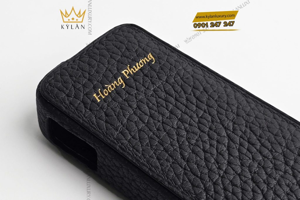 Kỳ Lân Luxury Bao da Nokia 8800 da togo den 24 Bao da Nokia 8800 da togo đen