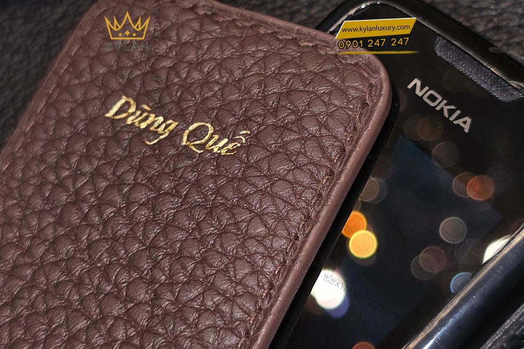 Kỳ Lân Luxury Bao da Nokia 8800 da togo nau 7 Bao da Nokia 8800 da togo nâu