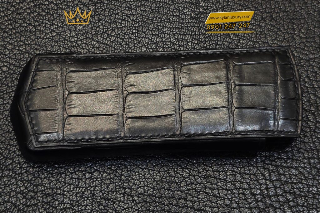 Kỳ Lân Luxury Bao da Vertu Signature S da ca sau 11 Bao da Vertu Signature S da cá sấu