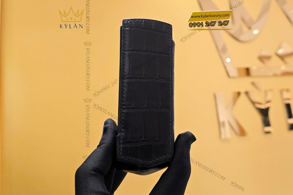 Kỳ Lân Luxury Bao da Vertu Signature S da ca sau 5 Bao da Vertu Signature S da cá sấu