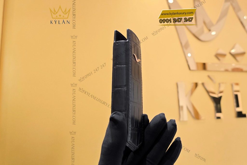 Kỳ Lân Luxury Bao da Vertu Signature S da ca sau 6 Bao da Vertu Signature S da cá sấu
