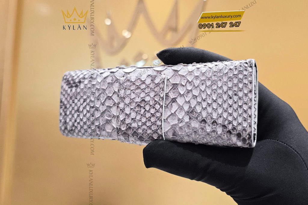 Kỳ Lân Luxury Bao da Vertu Signature S ngang da tran 3 Bao da Vertu Signature S ngang da trăn