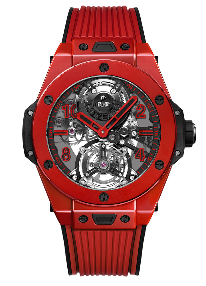 Kỳ Lân Luxury Big Bang Tourbillon Automatic Sapphire 4 Bộ vậy liệu đồng hồ cao cấp của Big Bang Hublot