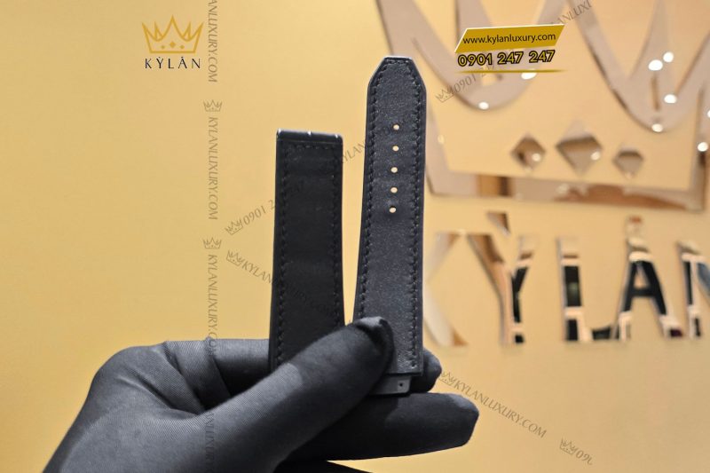 Dây đồng hồ Hublot Black Alligator