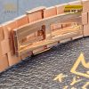 Dây đồng hồ vàng nguyên khối Au750 đính kim cương khắc tên