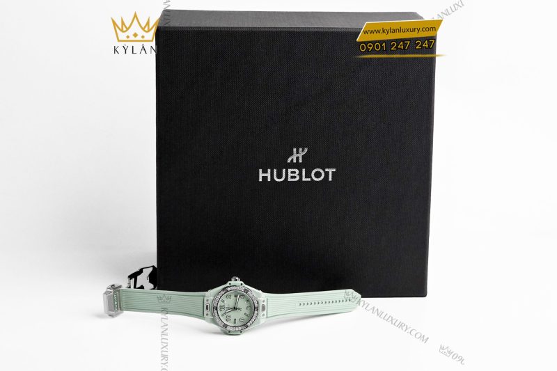 Đồng hồ Hublot Big Bang One Click Mint Green Ceramic Diamonds 33mm