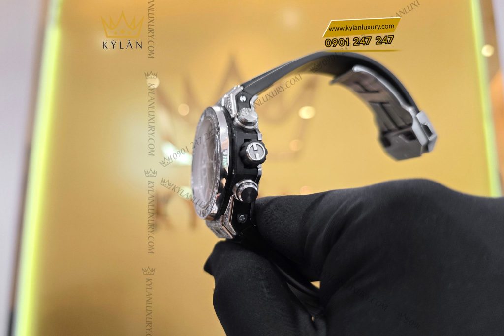 Kỳ Lân Luxury Dong ho Hublot Big Bang Unico Titanium Jewellery 6 Đồng hồ Hublot Big Bang Unico Titanium Jewellery