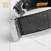 Đồng hồ Hublot Classic Fusion Grey Titanium custom kim cương 42mm