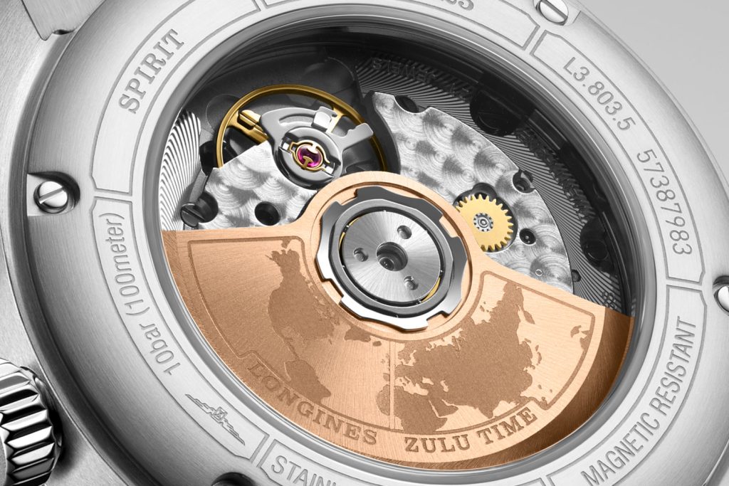 Kỳ Lân Luxury Dong ho Longines Spirit Zulu Time 1925 3 Đồng hồ Longines Spirit Zulu Time 1925