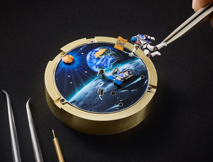 Kỳ Lân Luxury Dong ho Louis Vuitton Tambour Taiko Galactique 8 Đồng hồ Louis Vuitton Tambour Taiko Galactique
