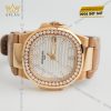 Đồng hồ Patek Philippe Nautilus Date & White Dial 7010R-011 32mm