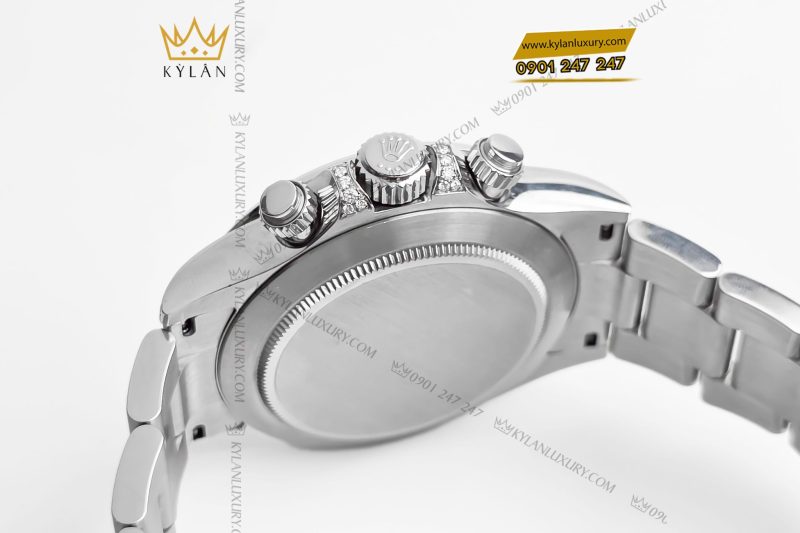Đồng hồ Rolex Cosmograph Daytona 116520 custom kim cương