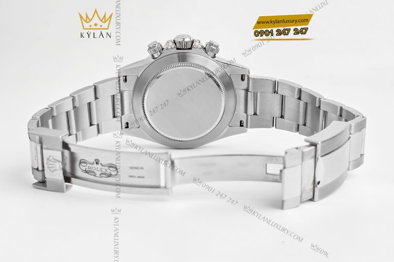 Đồng hồ Rolex Cosmograph Daytona 116520 custom kim cương