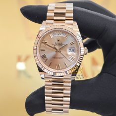 Đồng hồ Rolex Day-Date 40 228238-0006 Yellow Gold mặt Champagne