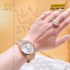 Đồng hồ Rolex Day-Date 40 228238-0066 Yellow Gold mặt số bạc