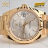 Đồng hồ Rolex Day-Date 40 228238-0066 Yellow Gold mặt số bạc