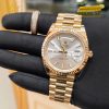 Đồng hồ Rolex Day-Date 40 228238-0066 Yellow Gold mặt số bạc