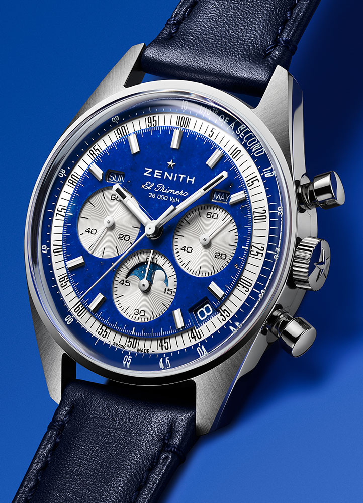 Đồng hồ Zenith Chronomaster Original Triple Calendar Lapis Lazuli