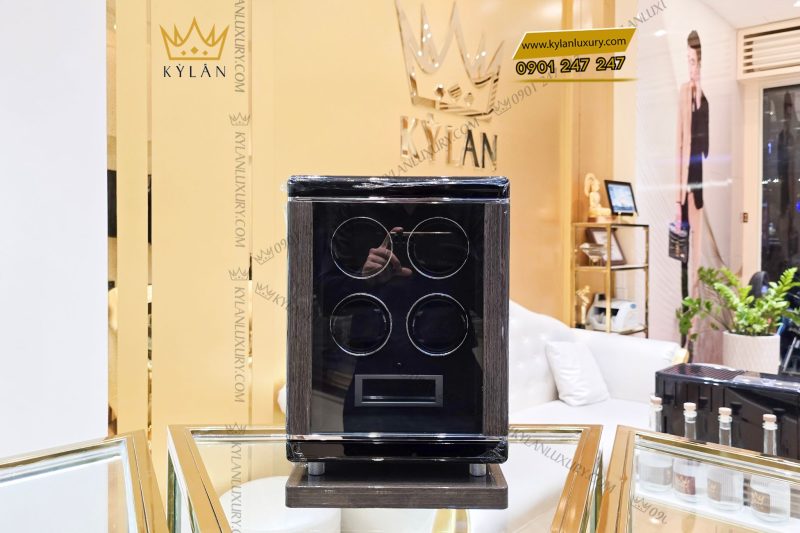 Hộp xoay đồng hồ cao cấp 4 ngăn xoay