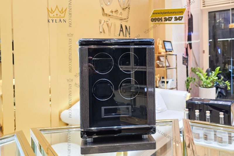 Hộp xoay đồng hồ cao cấp 4 ngăn xoay