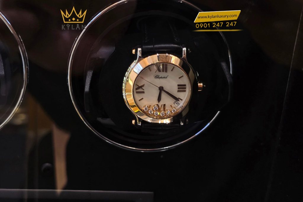 Kỳ Lân Luxury Hop xoay dong ho cao cap 4 ngan xoay 3 Hộp xoay đồng hồ cao cấp 4 ngăn xoay