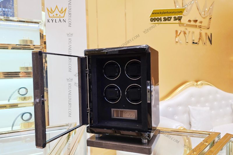 Hộp xoay đồng hồ cao cấp 4 ngăn xoay