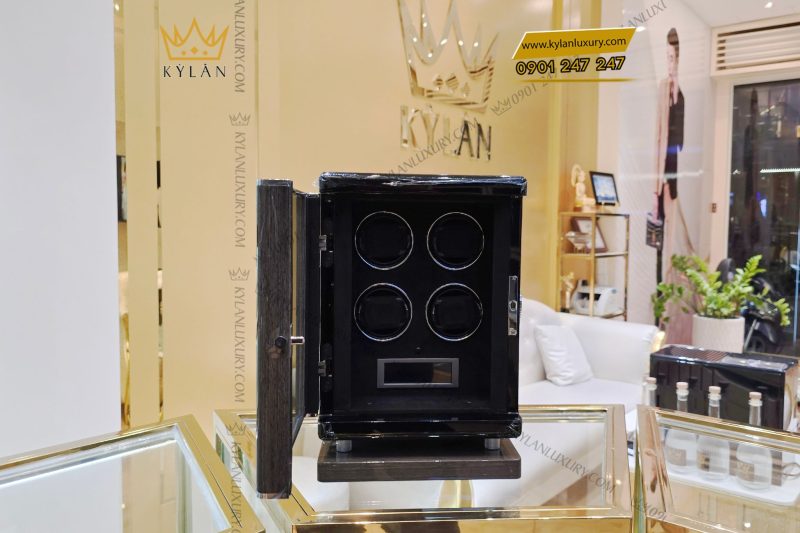 Hộp xoay đồng hồ cao cấp 4 ngăn xoay