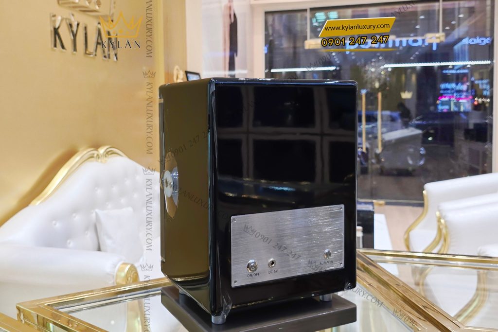 Kỳ Lân Luxury Hop xoay dong ho cao cap 4 ngan xoay 9 Hộp xoay đồng hồ cao cấp 4 ngăn xoay