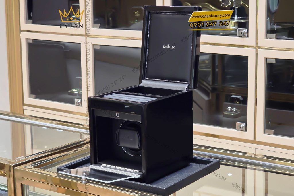 Hộp xoay đồng hồ cao cấp Driklux 1 ngăn xoay 7 Kỳ Lân Luxury Hop xoay dong ho cao cap Driklux 1 ngan xoay 12 Hộp xoay đồng hồ cao cấp Driklux 1 ngăn xoay