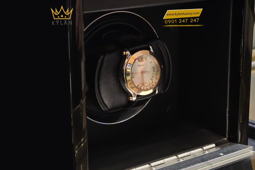 Kỳ Lân Luxury Hop xoay dong ho cao cap Driklux 1 ngan xoay 14 Hộp xoay đồng hồ cao cấp Driklux 1 ngăn xoay